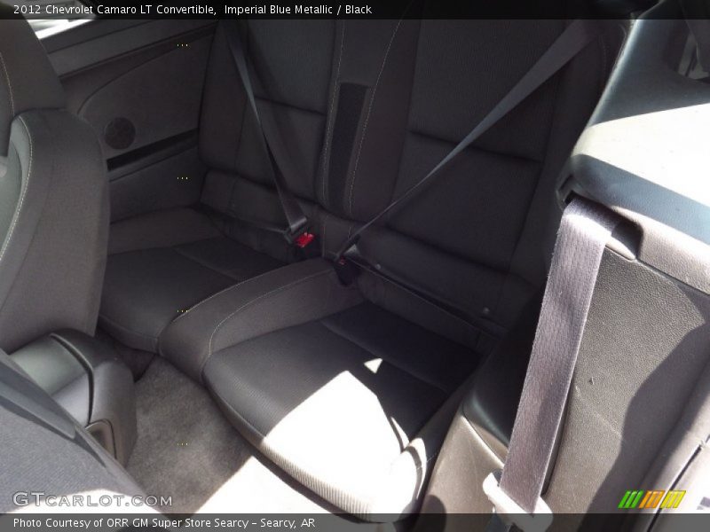 Imperial Blue Metallic / Black 2012 Chevrolet Camaro LT Convertible