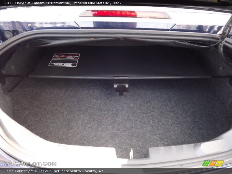 Imperial Blue Metallic / Black 2012 Chevrolet Camaro LT Convertible