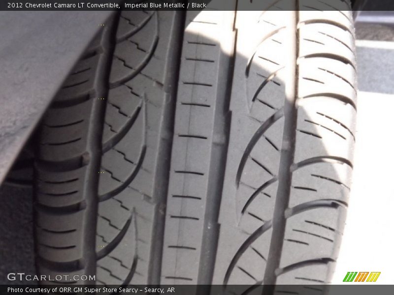 Imperial Blue Metallic / Black 2012 Chevrolet Camaro LT Convertible