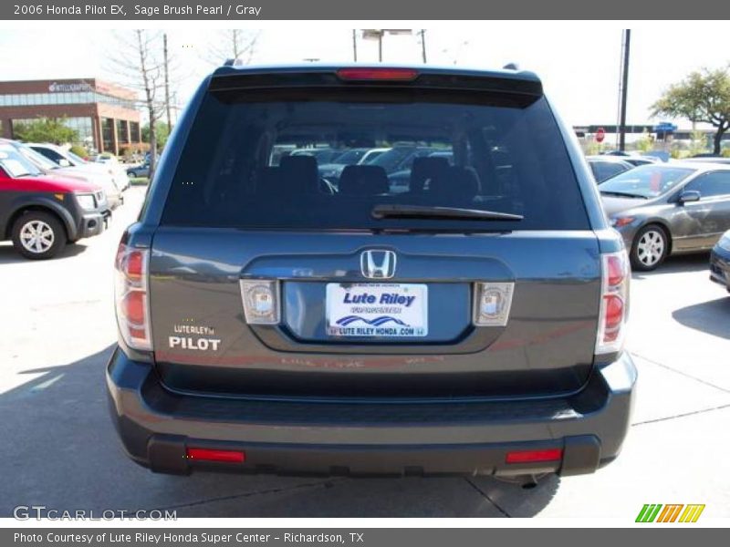 Sage Brush Pearl / Gray 2006 Honda Pilot EX