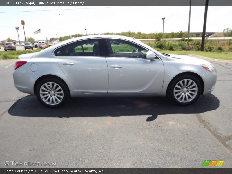 Quicksilver Metallic / Ebony 2012 Buick Regal