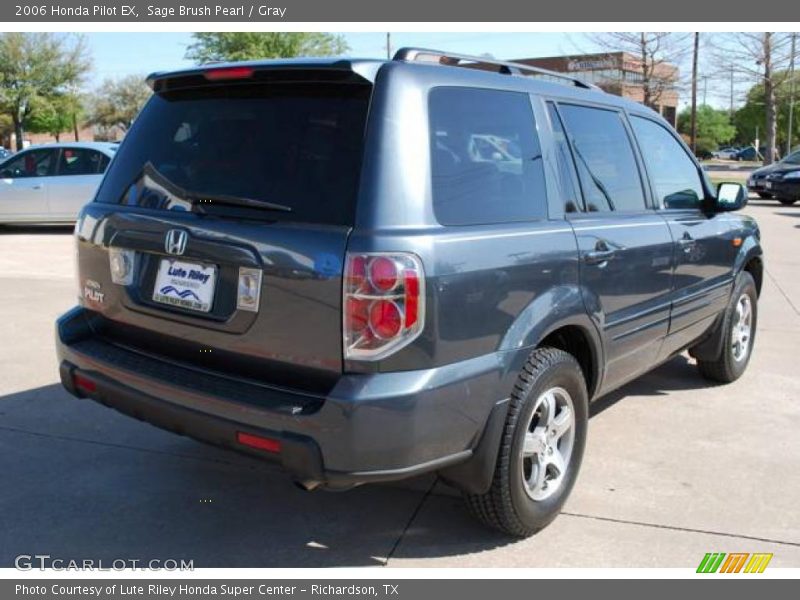 Sage Brush Pearl / Gray 2006 Honda Pilot EX