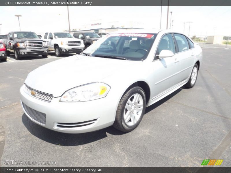 Silver Ice Metallic / Gray 2012 Chevrolet Impala LT