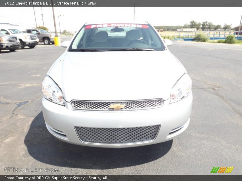 Silver Ice Metallic / Gray 2012 Chevrolet Impala LT