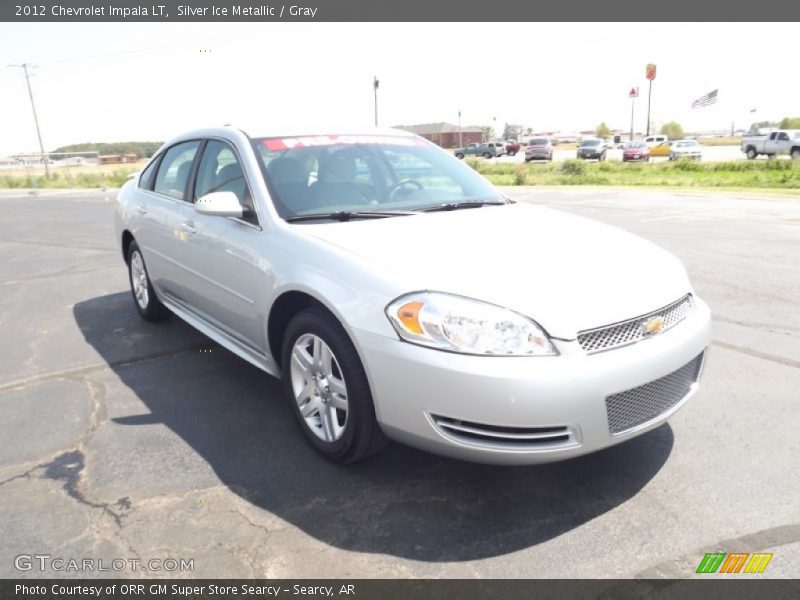 Silver Ice Metallic / Gray 2012 Chevrolet Impala LT