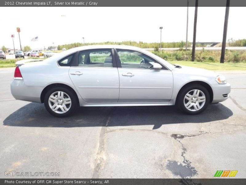 Silver Ice Metallic / Gray 2012 Chevrolet Impala LT