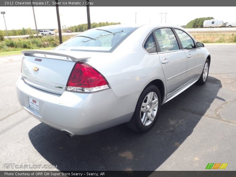 Silver Ice Metallic / Gray 2012 Chevrolet Impala LT