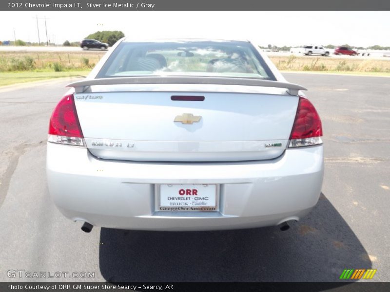 Silver Ice Metallic / Gray 2012 Chevrolet Impala LT