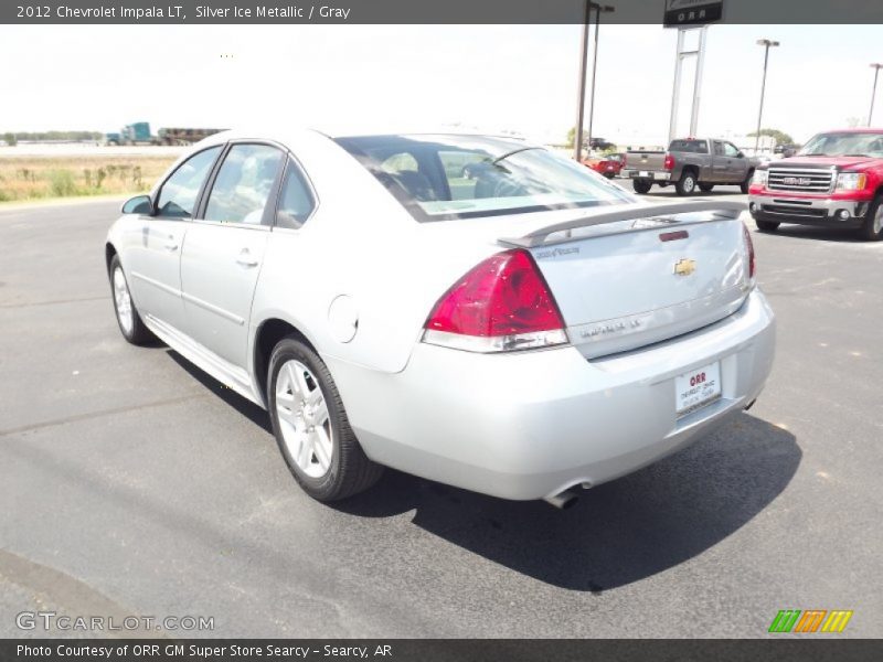 Silver Ice Metallic / Gray 2012 Chevrolet Impala LT