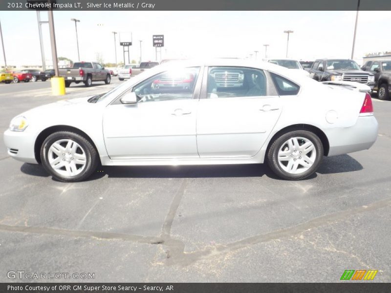 Silver Ice Metallic / Gray 2012 Chevrolet Impala LT