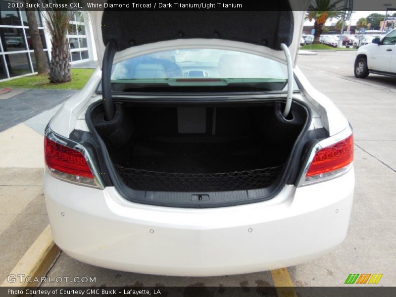 White Diamond Tricoat / Dark Titanium/Light Titanium 2010 Buick LaCrosse CXL