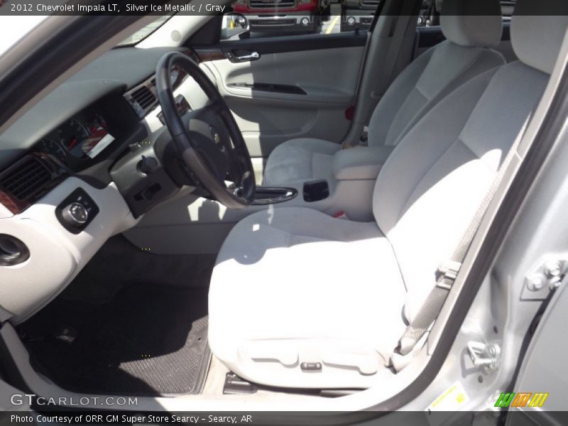 Silver Ice Metallic / Gray 2012 Chevrolet Impala LT