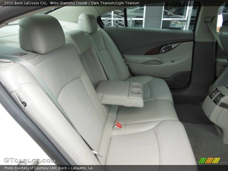 White Diamond Tricoat / Dark Titanium/Light Titanium 2010 Buick LaCrosse CXL