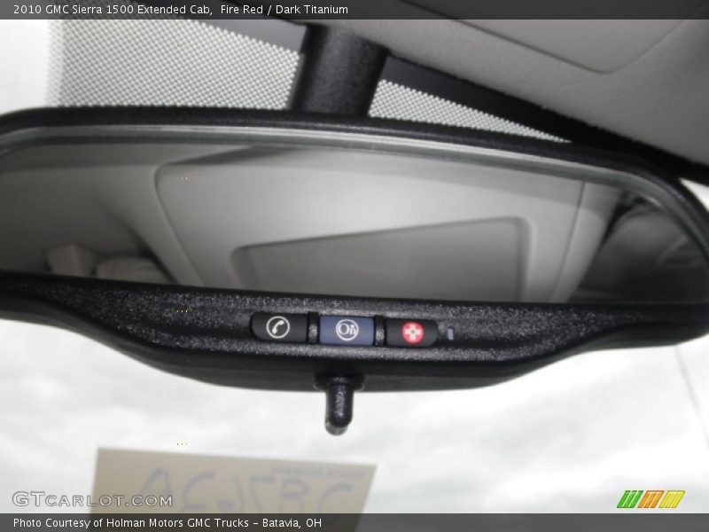 Fire Red / Dark Titanium 2010 GMC Sierra 1500 Extended Cab