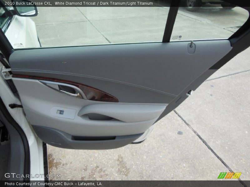 White Diamond Tricoat / Dark Titanium/Light Titanium 2010 Buick LaCrosse CXL