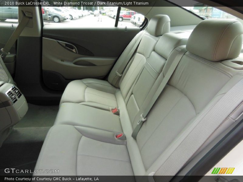 White Diamond Tricoat / Dark Titanium/Light Titanium 2010 Buick LaCrosse CXL