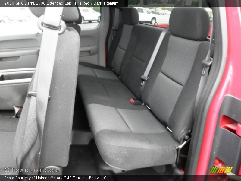 Fire Red / Dark Titanium 2010 GMC Sierra 1500 Extended Cab
