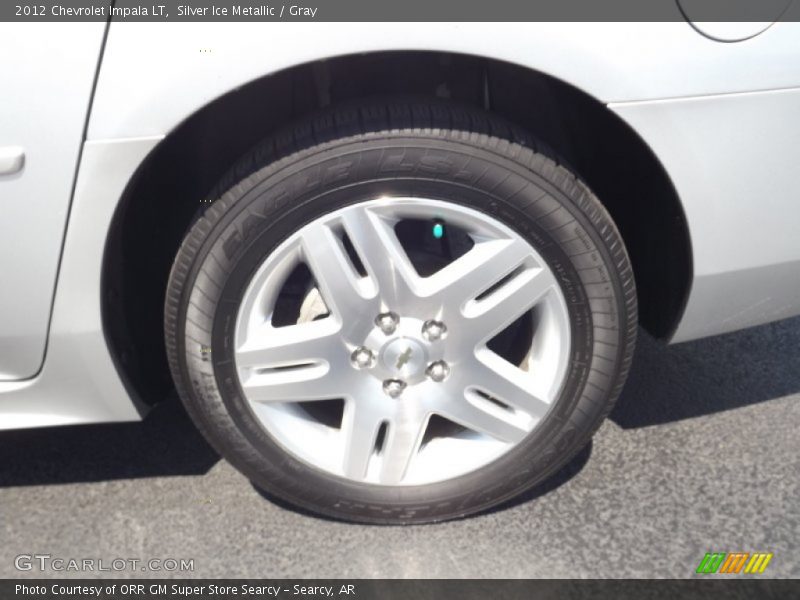 Silver Ice Metallic / Gray 2012 Chevrolet Impala LT