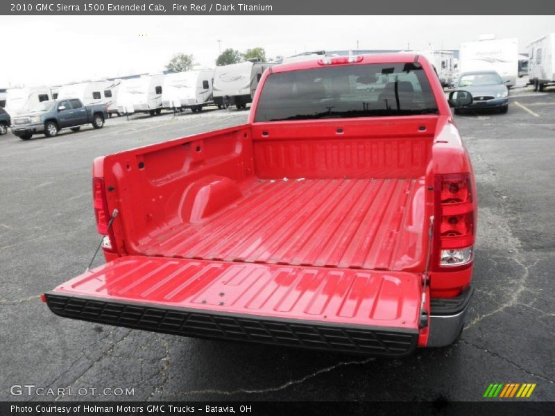 Fire Red / Dark Titanium 2010 GMC Sierra 1500 Extended Cab