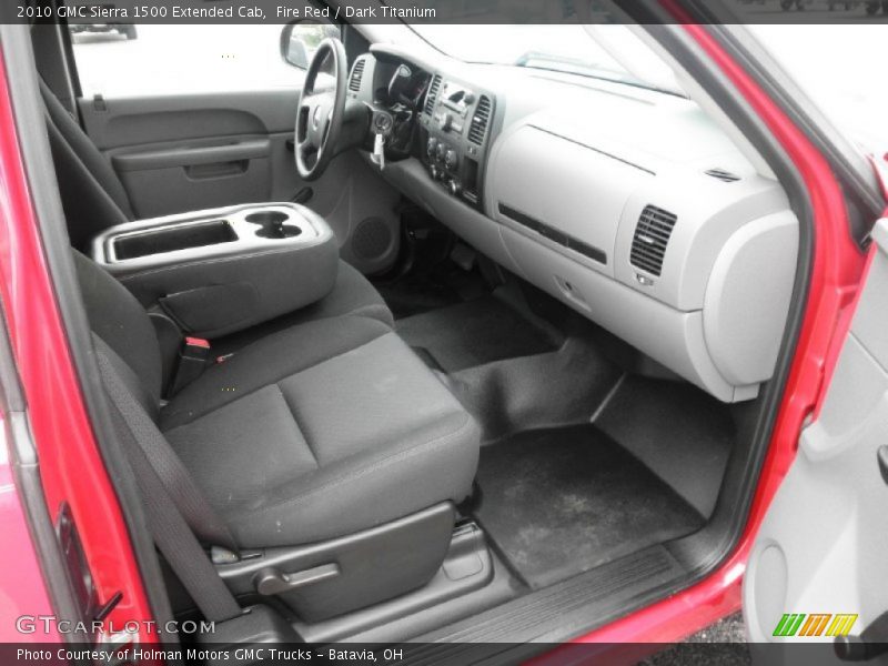 Fire Red / Dark Titanium 2010 GMC Sierra 1500 Extended Cab