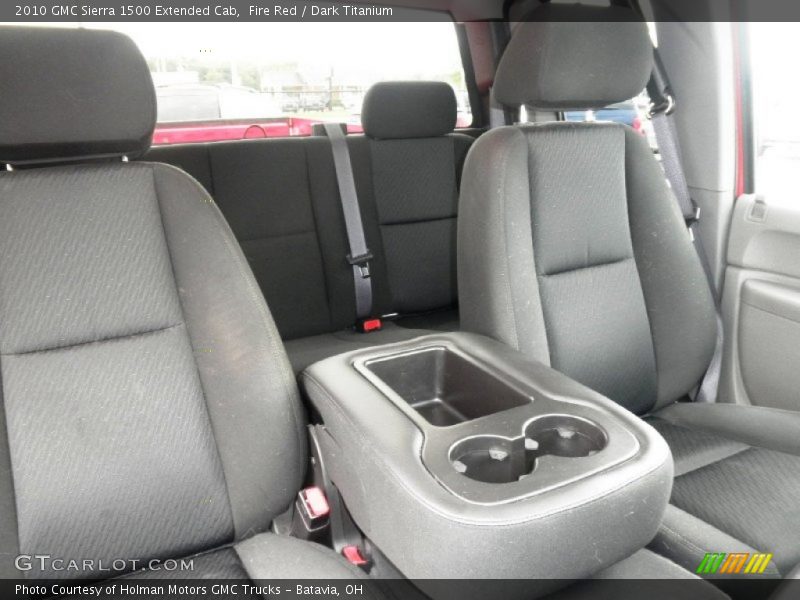 Fire Red / Dark Titanium 2010 GMC Sierra 1500 Extended Cab