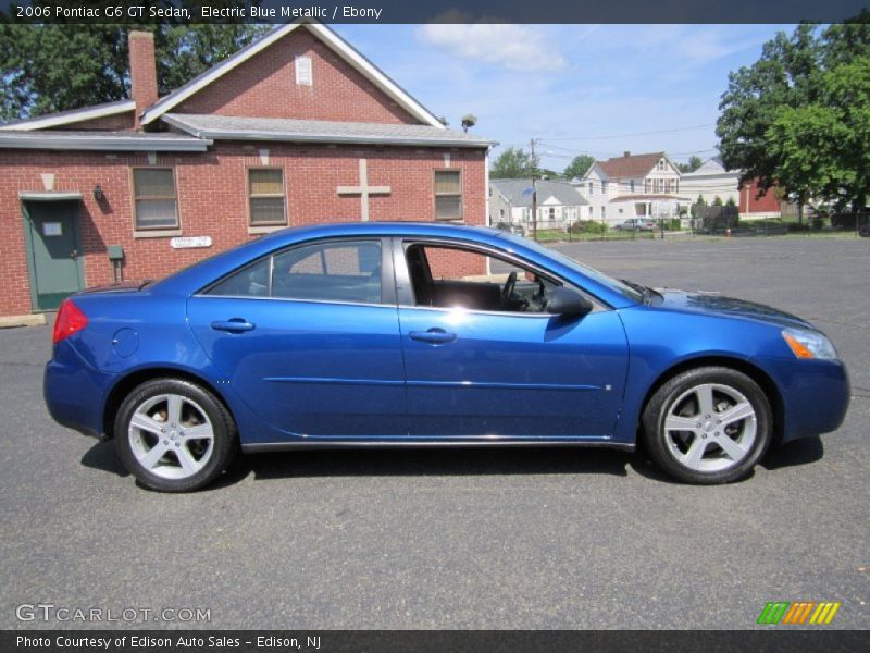 Electric Blue Metallic / Ebony 2006 Pontiac G6 GT Sedan