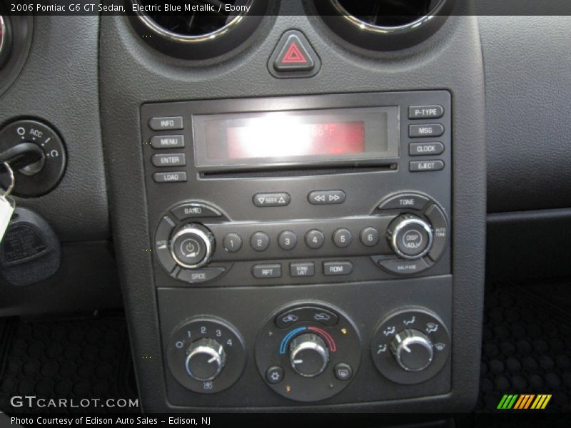 Electric Blue Metallic / Ebony 2006 Pontiac G6 GT Sedan