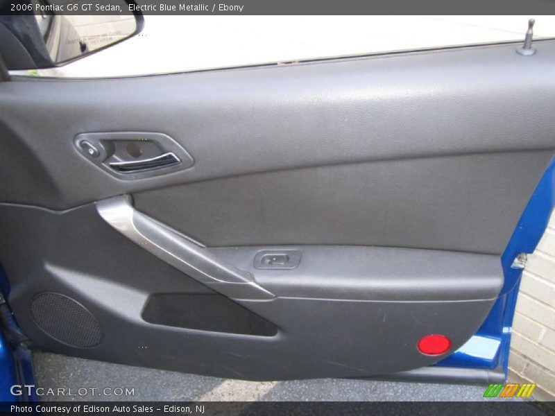 Electric Blue Metallic / Ebony 2006 Pontiac G6 GT Sedan