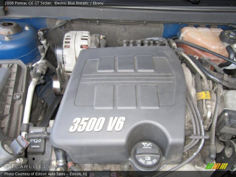 Electric Blue Metallic / Ebony 2006 Pontiac G6 GT Sedan
