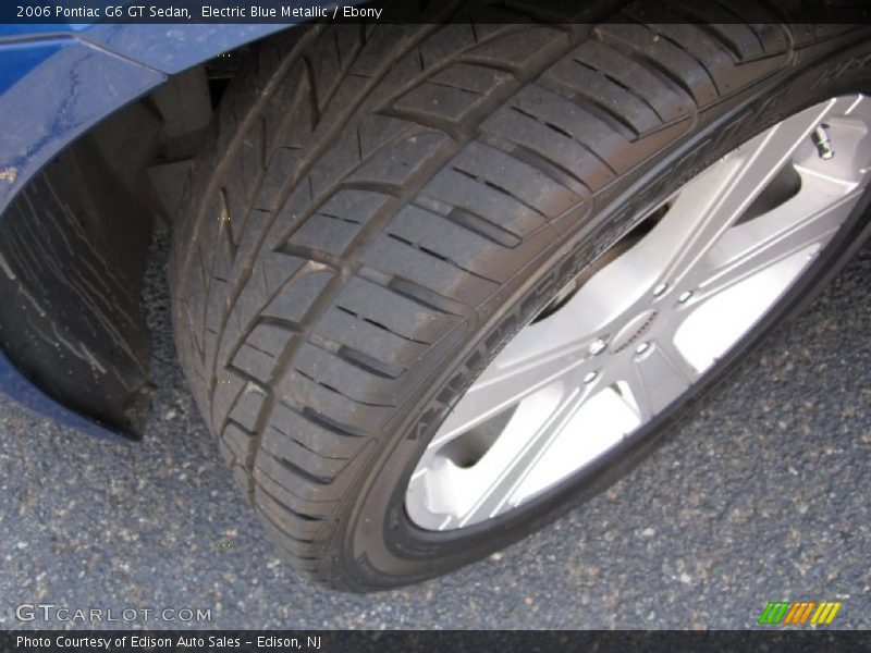 Electric Blue Metallic / Ebony 2006 Pontiac G6 GT Sedan