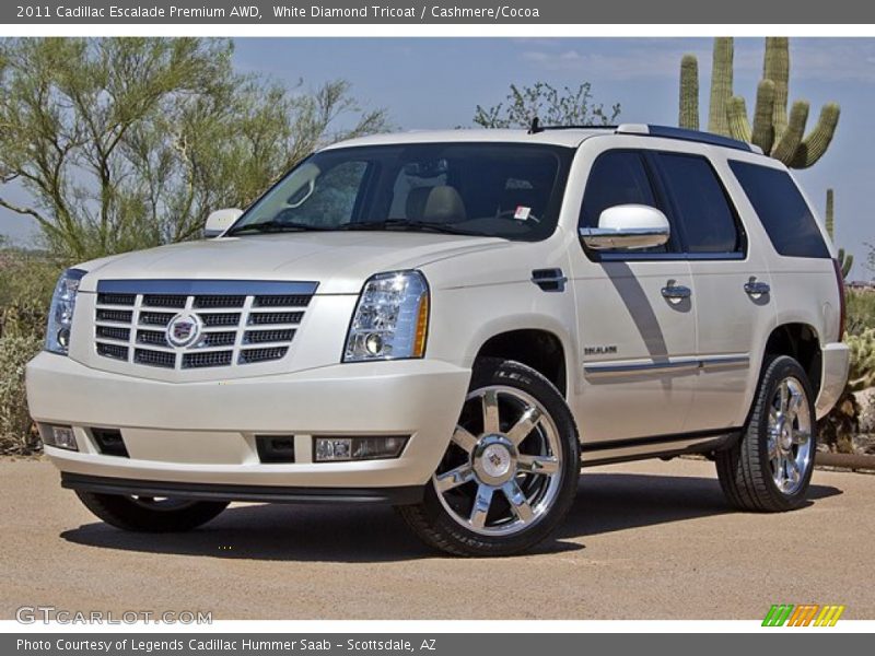 Front 3/4 View of 2011 Escalade Premium AWD