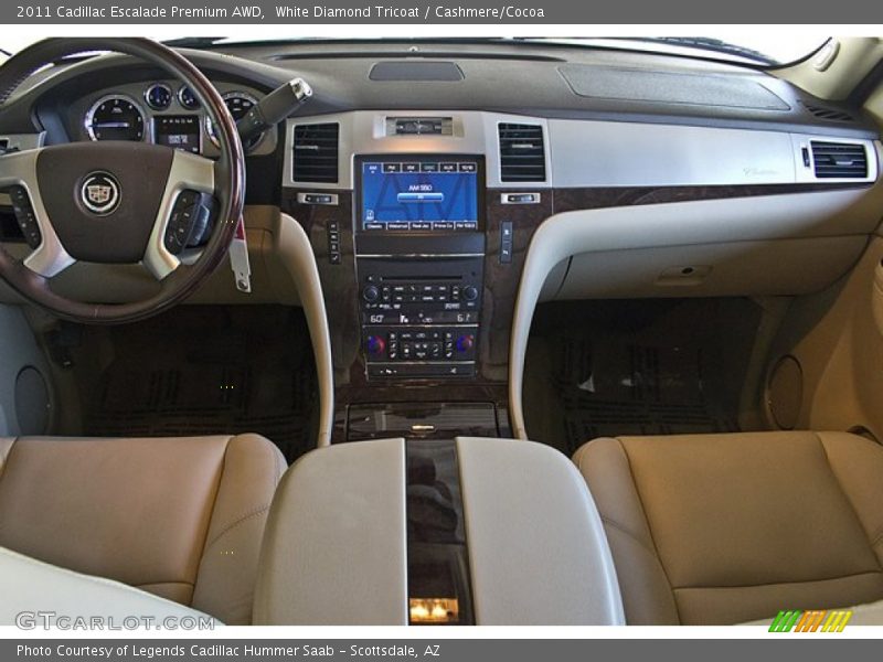 Dashboard of 2011 Escalade Premium AWD