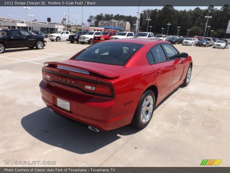 Redline 3-Coat Pearl / Black 2012 Dodge Charger SE