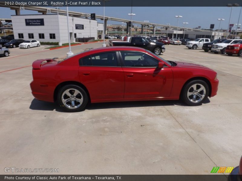 Redline 3-Coat Pearl / Black 2012 Dodge Charger SE