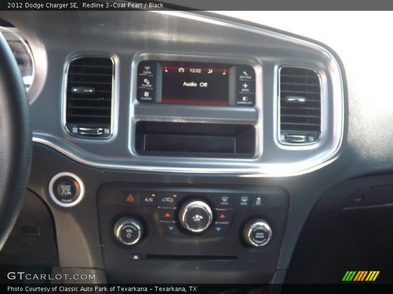 Redline 3-Coat Pearl / Black 2012 Dodge Charger SE