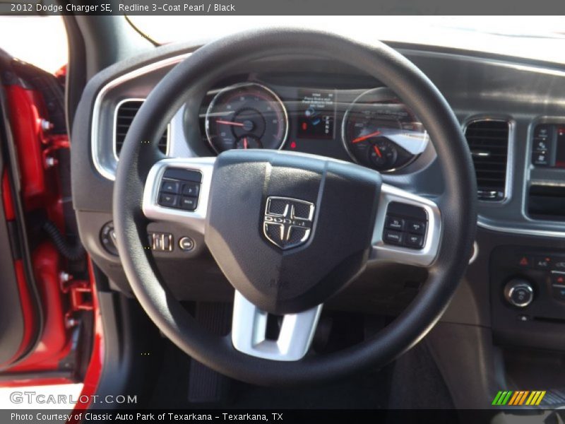 Redline 3-Coat Pearl / Black 2012 Dodge Charger SE