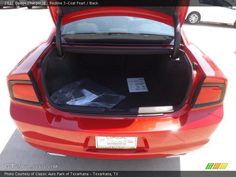 Redline 3-Coat Pearl / Black 2012 Dodge Charger SE