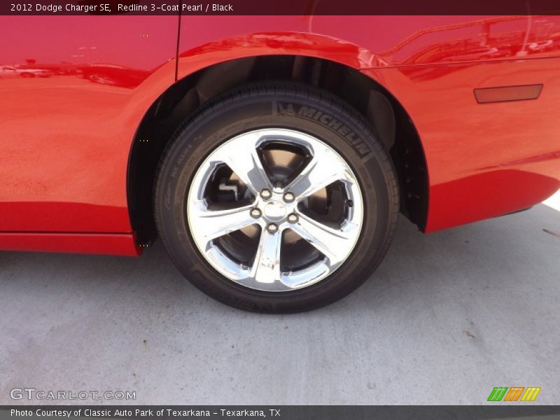 Redline 3-Coat Pearl / Black 2012 Dodge Charger SE