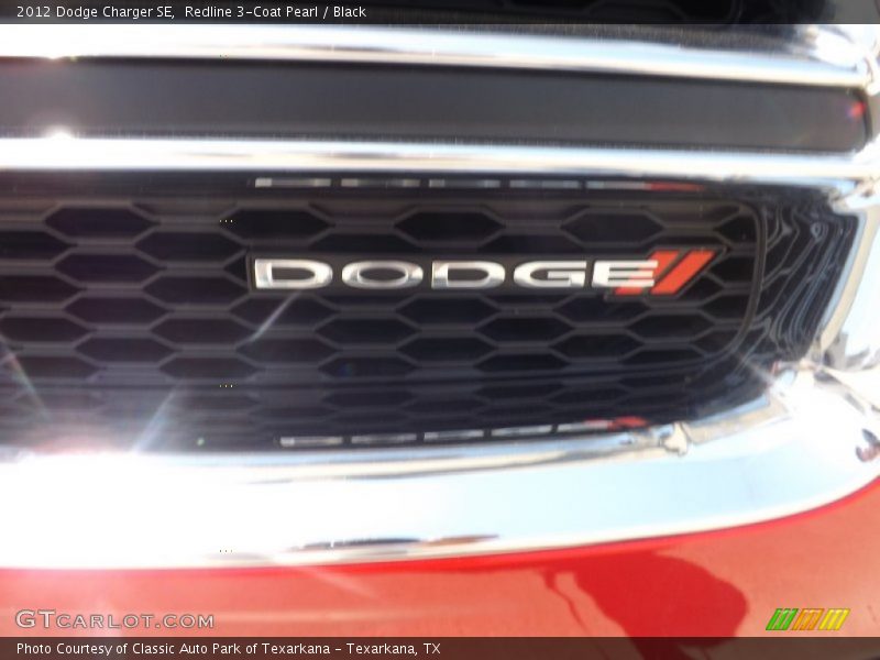 Redline 3-Coat Pearl / Black 2012 Dodge Charger SE