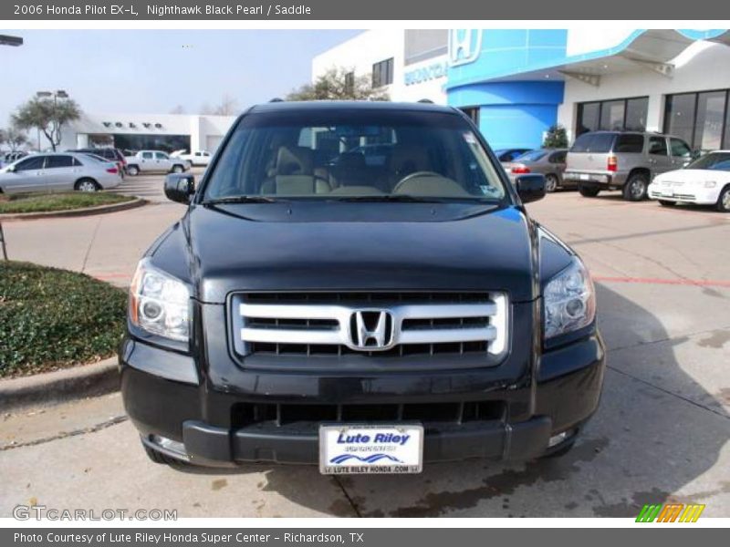 Nighthawk Black Pearl / Saddle 2006 Honda Pilot EX-L