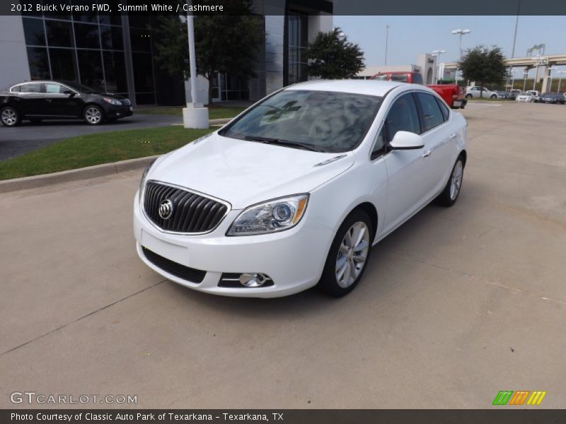 Summit White / Cashmere 2012 Buick Verano FWD