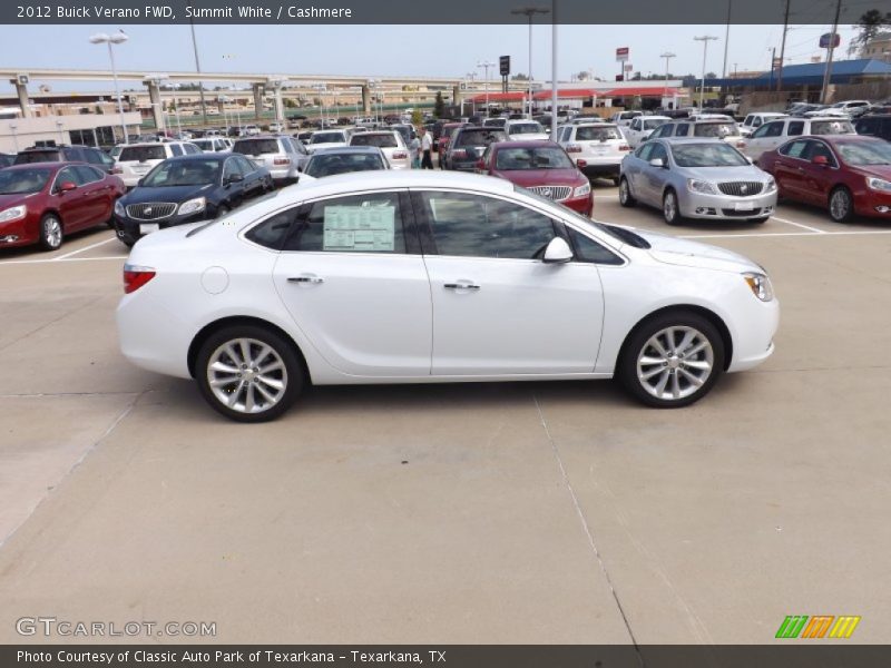 Summit White / Cashmere 2012 Buick Verano FWD