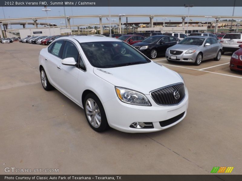 Summit White / Cashmere 2012 Buick Verano FWD