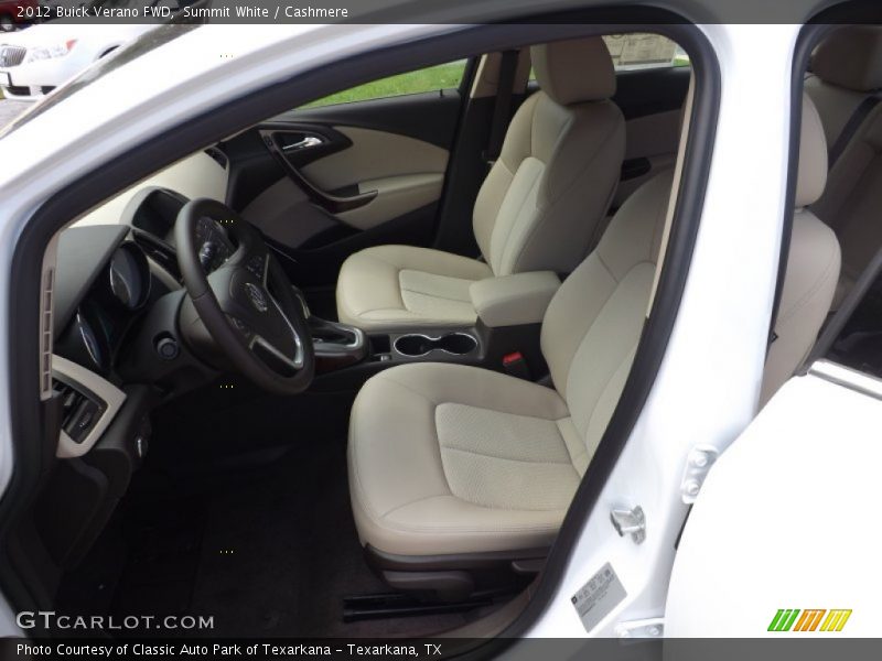 Summit White / Cashmere 2012 Buick Verano FWD