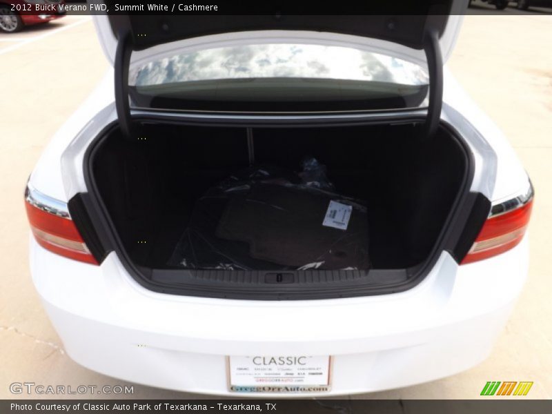 Summit White / Cashmere 2012 Buick Verano FWD