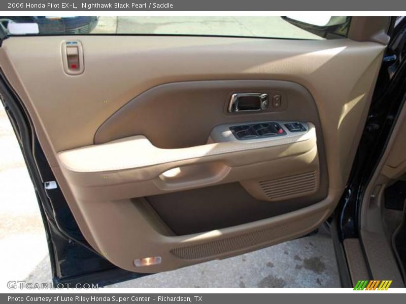 Nighthawk Black Pearl / Saddle 2006 Honda Pilot EX-L
