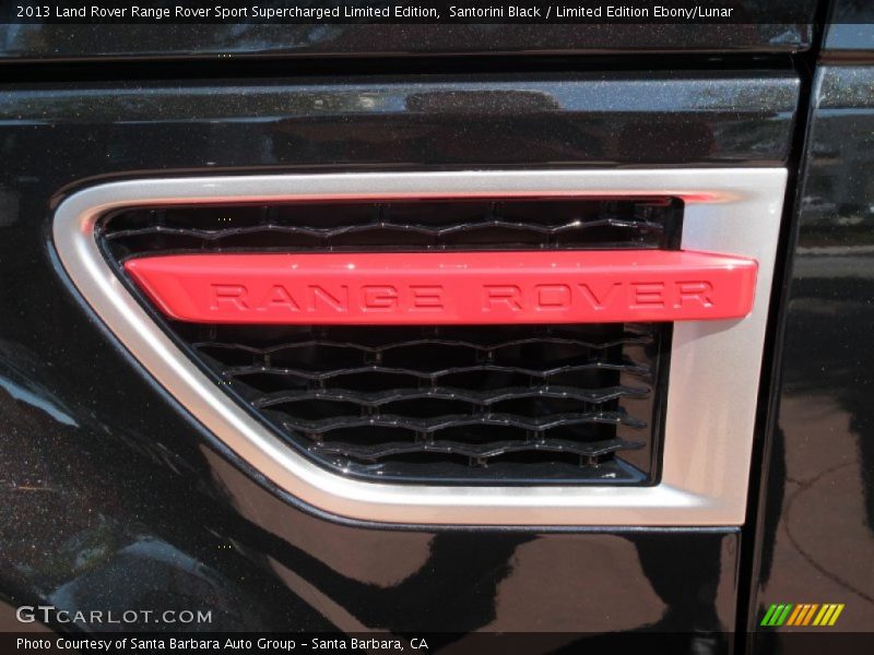 2013 Range Rover Sport Supercharged Limited Edition Logo