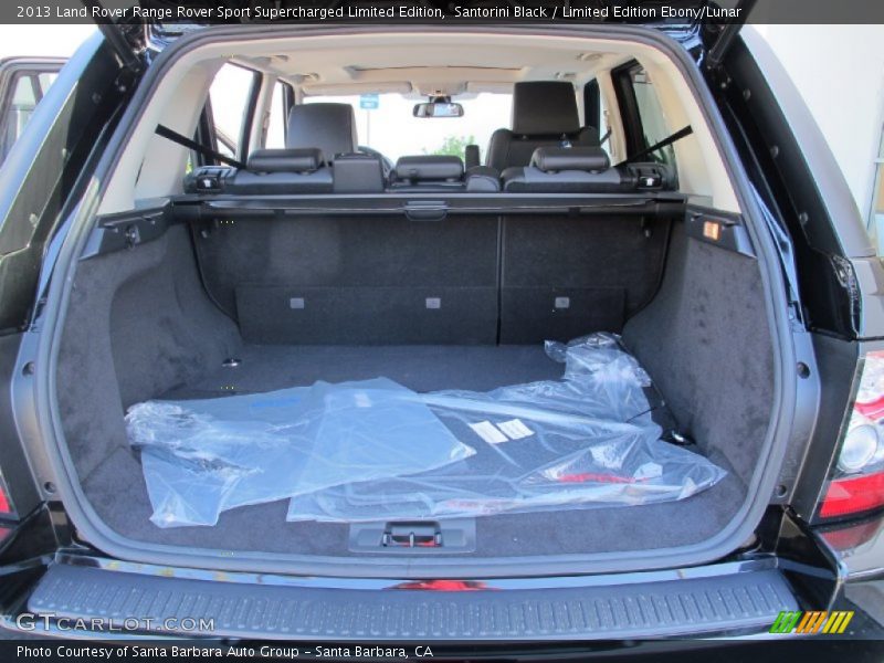  2013 Range Rover Sport Supercharged Limited Edition Trunk