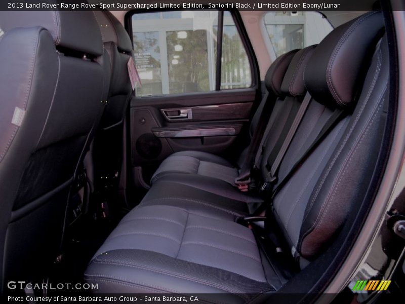 Rear Seat of 2013 Range Rover Sport Supercharged Limited Edition
