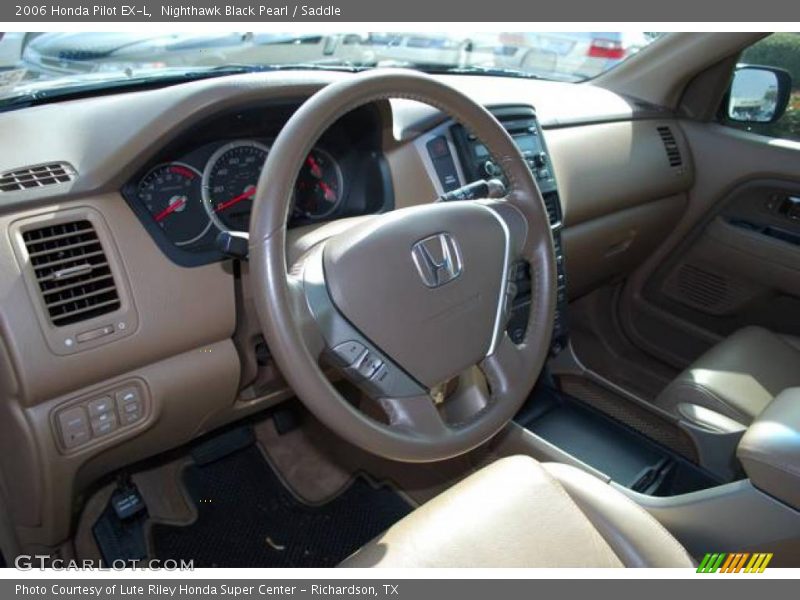 Nighthawk Black Pearl / Saddle 2006 Honda Pilot EX-L